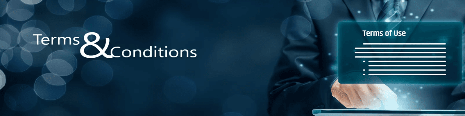 Terms and Conditions banner